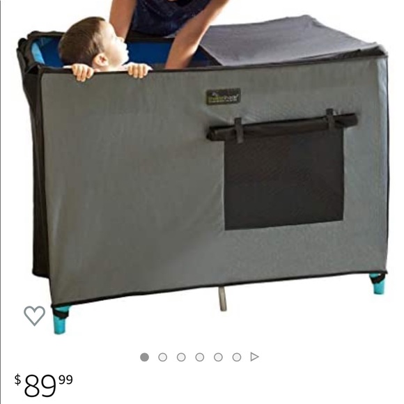 Snoozeshade blackout curtain for pack and play - Picture 1 of 4